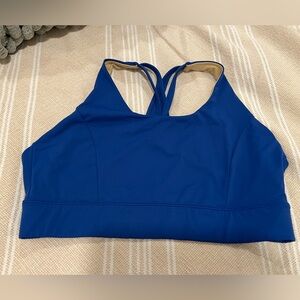 MGG Sports Bra Racerback Large Blue